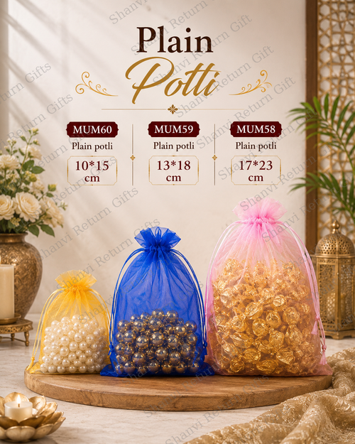 Plain potli
