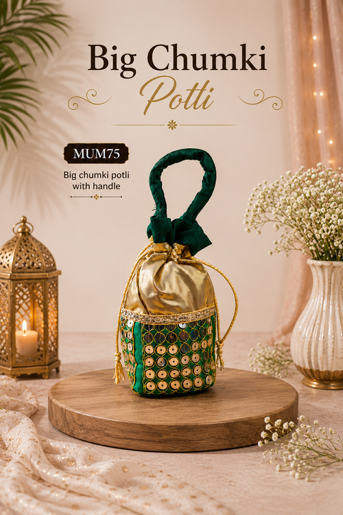 Big Chumki Potli With Handle