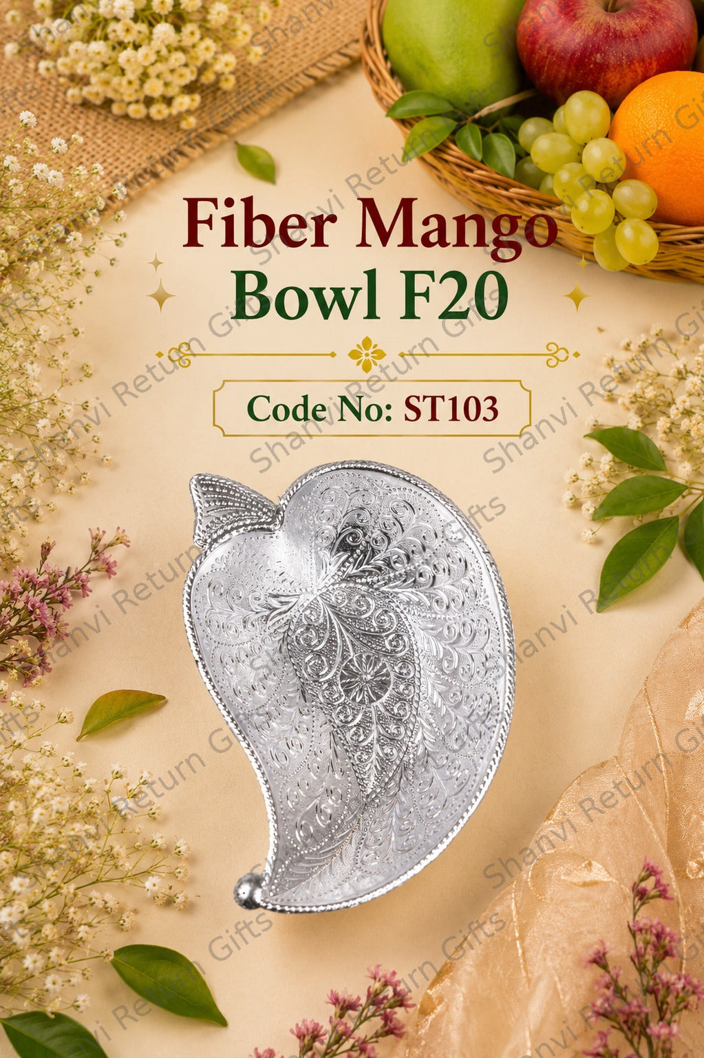 Fiber Mango Bowl
