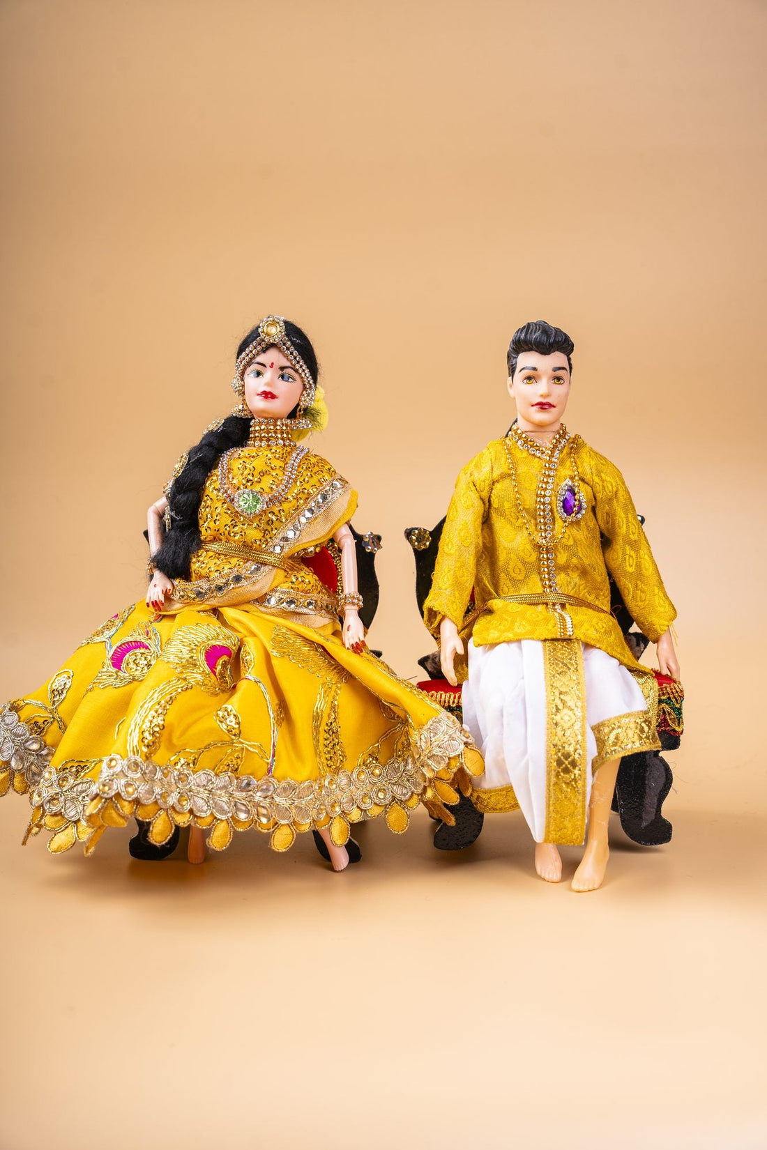 Haldi Set 5 Dolls Barbie Dolls