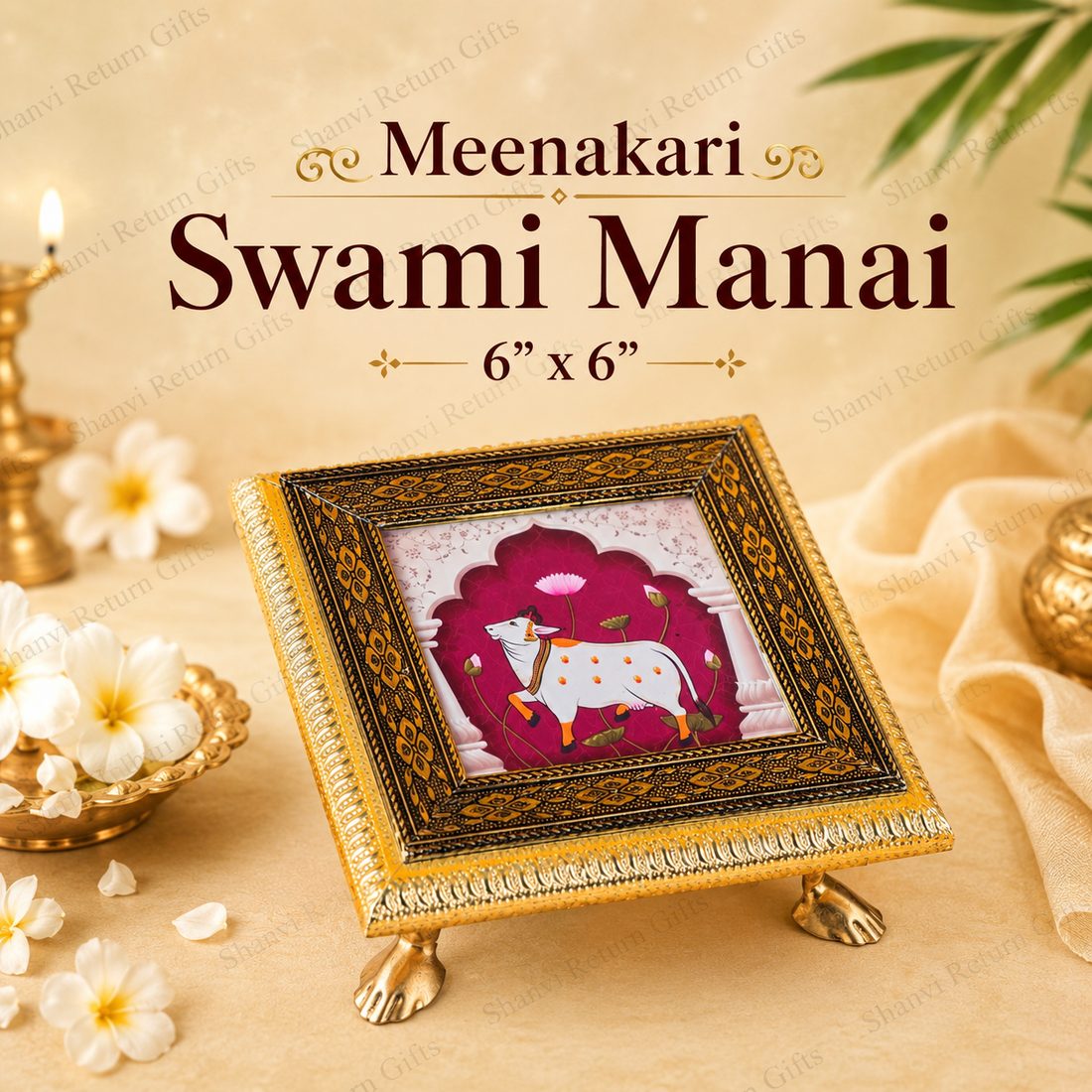 Meenakari Swami Manai Poster 6*6