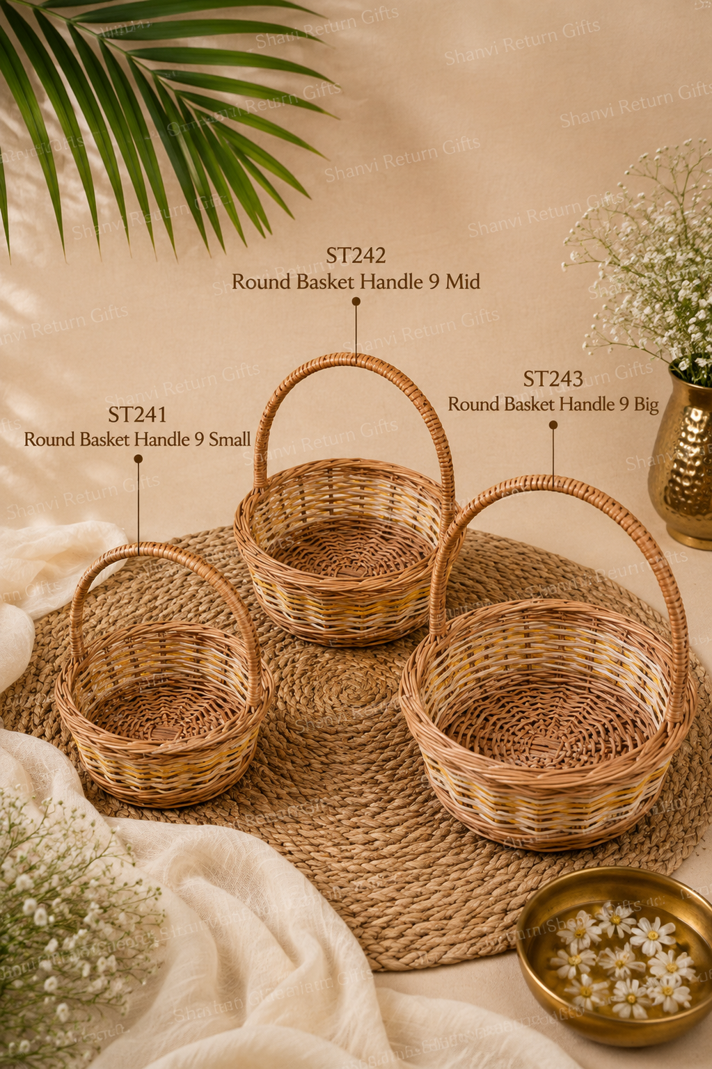 Round Basket Handle 9