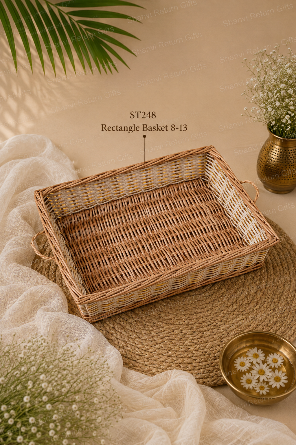 Rectangle Basket 8*13
