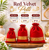 Red velvet potli 1