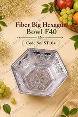 Fiber Mini Hexagon Bowl 2