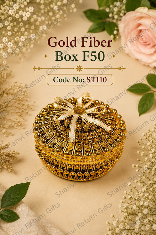 Gold Fiber Box