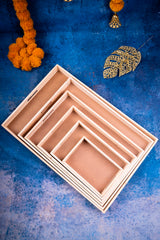 Pinewood Side Handle Tray 4