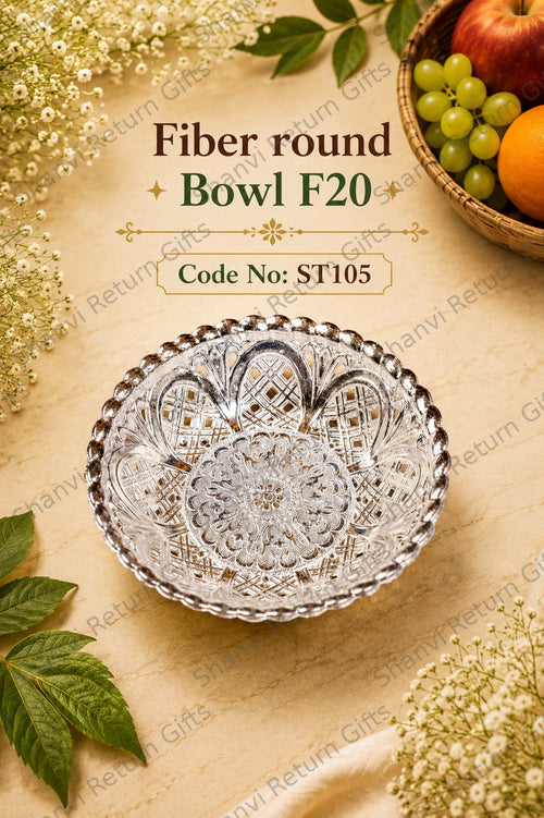 Fiber Big Round Bowl