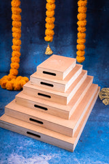 Pinewood Side Handle Tray 2