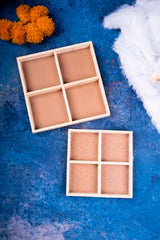Pinewood Square Dry fruits Tray 12*12 2