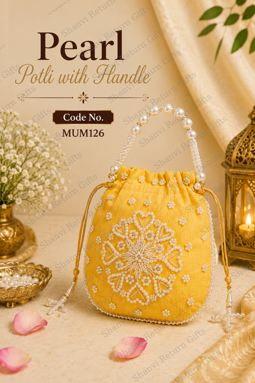 Pearl Potli with Handle