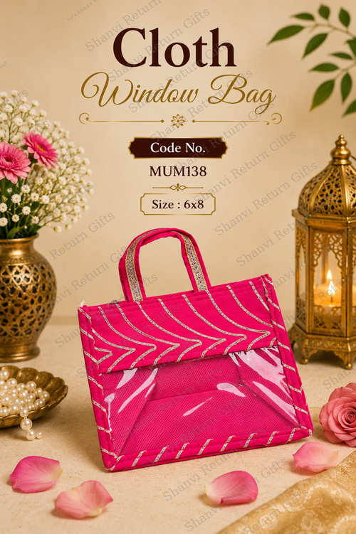 Cloth Window Bag 6*8
