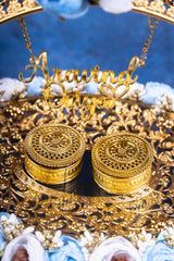 Golden Basket Ring Plate 8