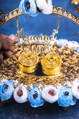 Golden Basket Ring Plate 15