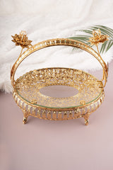 China Oval Basket 2 Flower 2