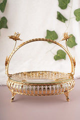 China Oval Basket 2 Flower 6
