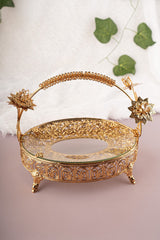 China Oval Basket 4 Flower 2