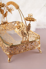 China Square Basket 4 Flower 4