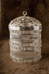 Turkish German Silver Round Box 3
