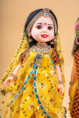 Radha Krishna Doll Pair 4