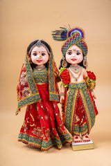 Radha Krishna Doll Pair 8