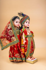 Radha Krishna Doll Pair 9