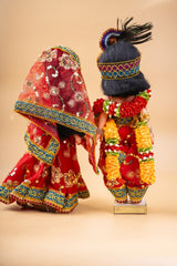 Radha Krishna Doll Pair 10