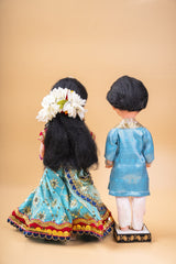 Rosy Engagement Set Dolls Lehenga Set 12