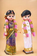 Happy Girl Wedding Pair Dolls 3