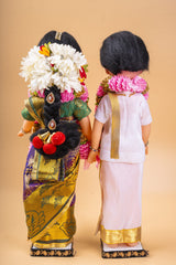 Happy Girl Wedding Pair Dolls 4