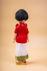 Ahana Seemantham 1 Sitting Doll 1 Standing Doll + Miniature 3