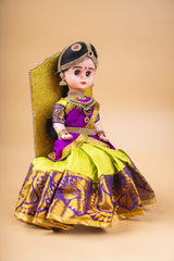 Rosy Halfsaree Sitting In Sofa 3
