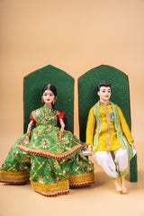 Mehendi Set 5 Dolls With Barbie Dolls 1