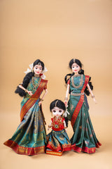 Mehendi Set 5 Dolls With Barbie Dolls 3