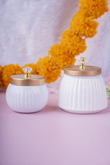 Pichwai White Jar 6