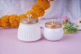 Pichwai White Jar 7