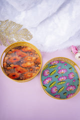 Pichwai Tray Circle 9