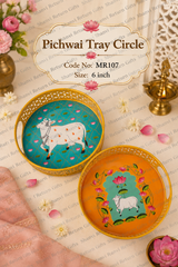 Pichwai Tray Circle 1