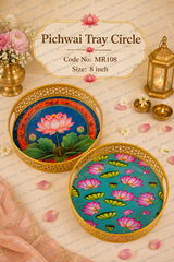 Pichwai Tray Circle 2