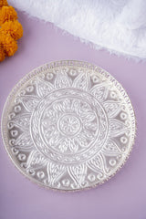 German Silver Embossed Tray 4