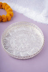 German Silver Embossed Tray 5