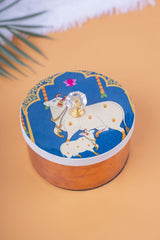 Copper Box Pichwai Lid 5