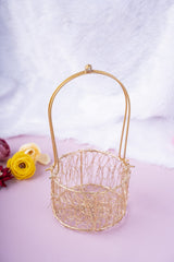 Wire Basket Round 6
