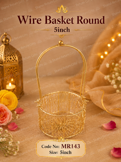 Wire Basket Round
