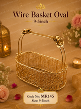 Wire Basket Oval 1