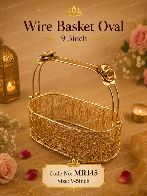 Wire Basket Oval