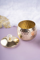 Brass Bowl With Lid 7