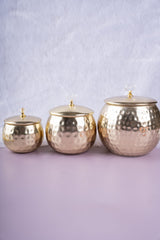 Brass Bowl With Lid 8