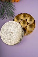 Brass Plated Masala Box 3