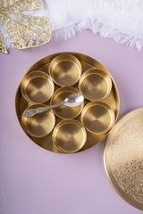 Pure Brass Masala Box 3